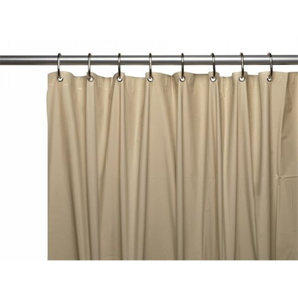 Livingquarters USC-4-44 4 Gauge Vinyl Shower Curtain Liner; Linen LI255579